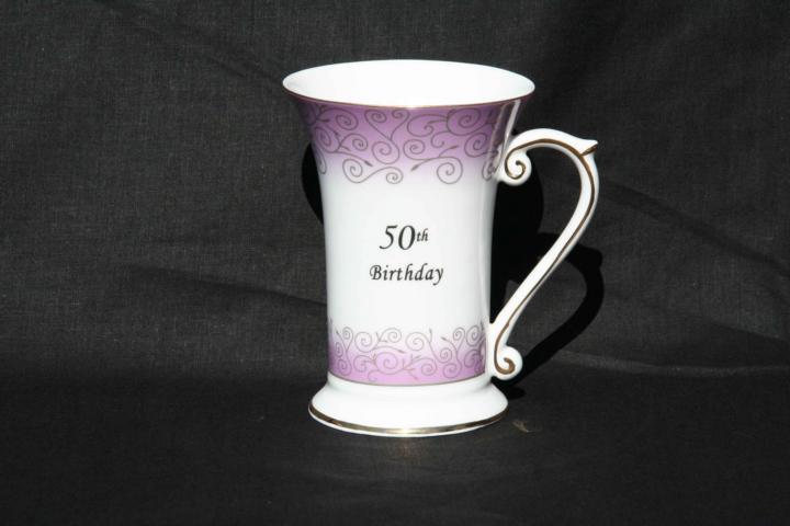50th Birthday Tall Beaker